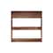Flash Furniture Rustic Brown Coffee Mug Rack with Storage Shelf HFKHD-GDI-CRE8-922315-GG - alternate 9